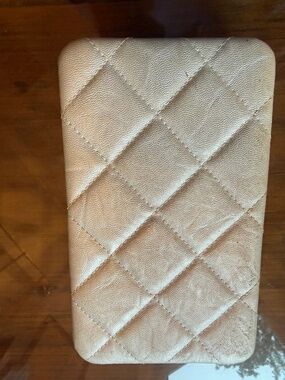 Trish McEvoy silver brush case